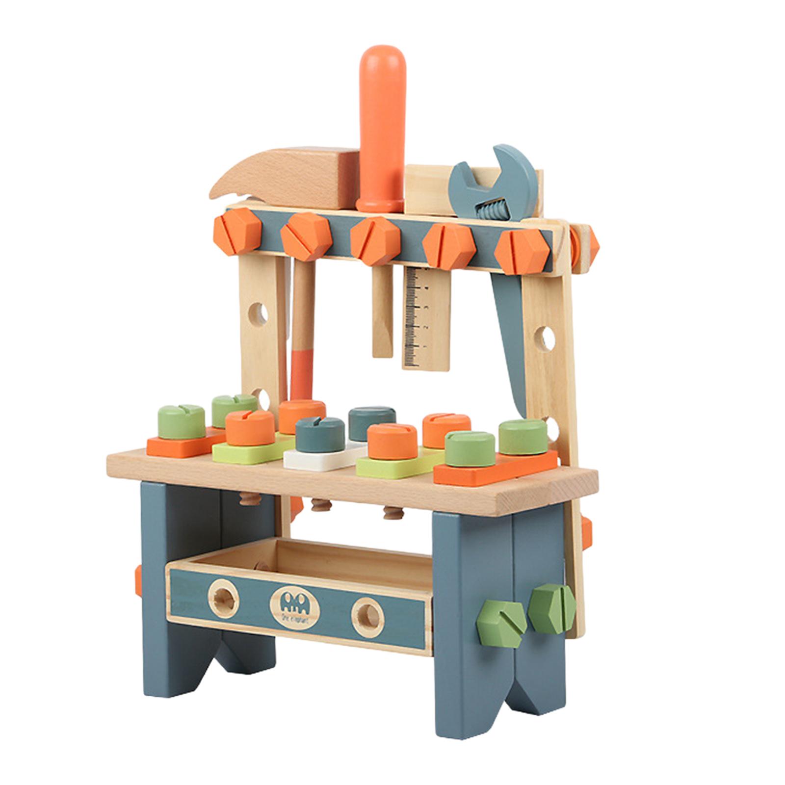 Mini Houten Werkbank Voor Kinderen Play Gereedschap Voor Peuters,