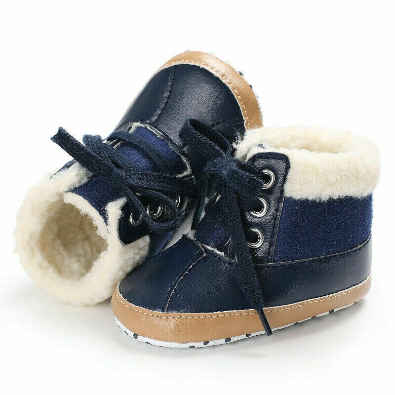 2020 di Marca Del Bambino Appena Nato Delle Ragazze Bambini Stivali Da Neve Caldo di Inverno Morbido Suola Scarpette da culla Stivali Scarpe Primipassi 0-18M