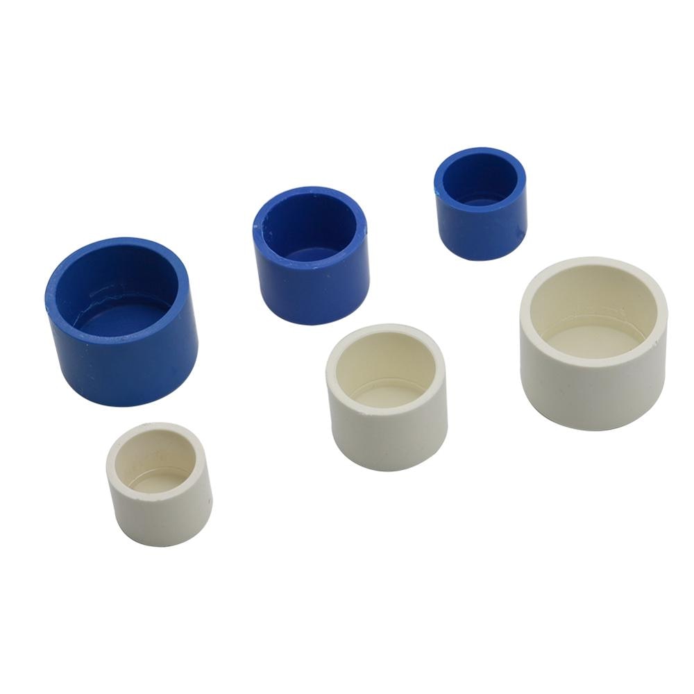 Sisähalkaisija 20mm 25mm 32mm pvc päätyliittimet vesiputki putken päätykansi puutarhakastelu maatilan adapteri tarvikkeet 3 kpl