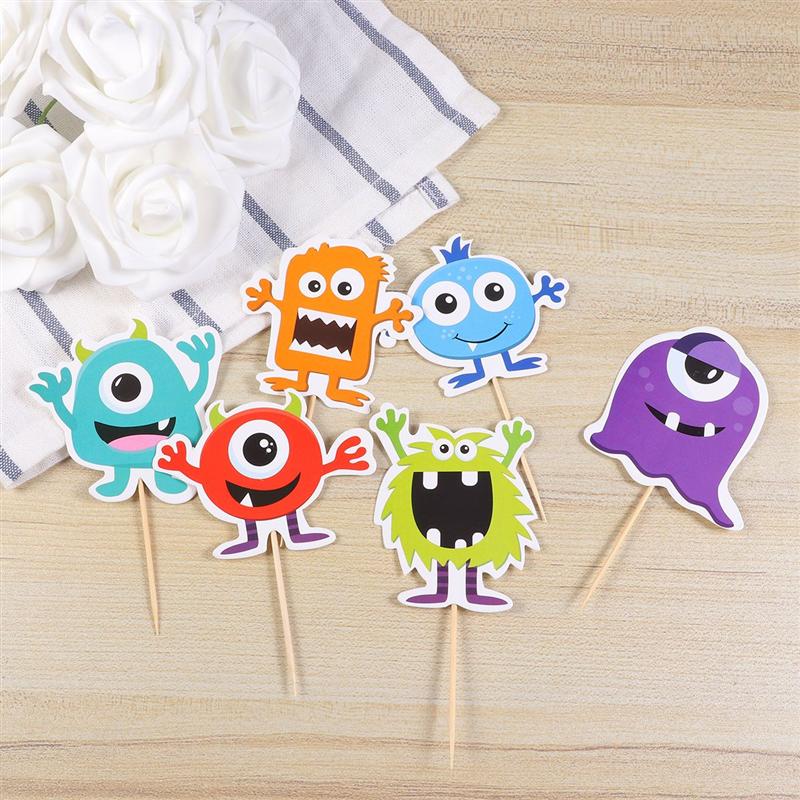 42Pcs Cake Topper Duurzaam Groen Tractor Leuke Taart Insert Feestartikelen Cake Topper Voor Kids Birthday Party Decor