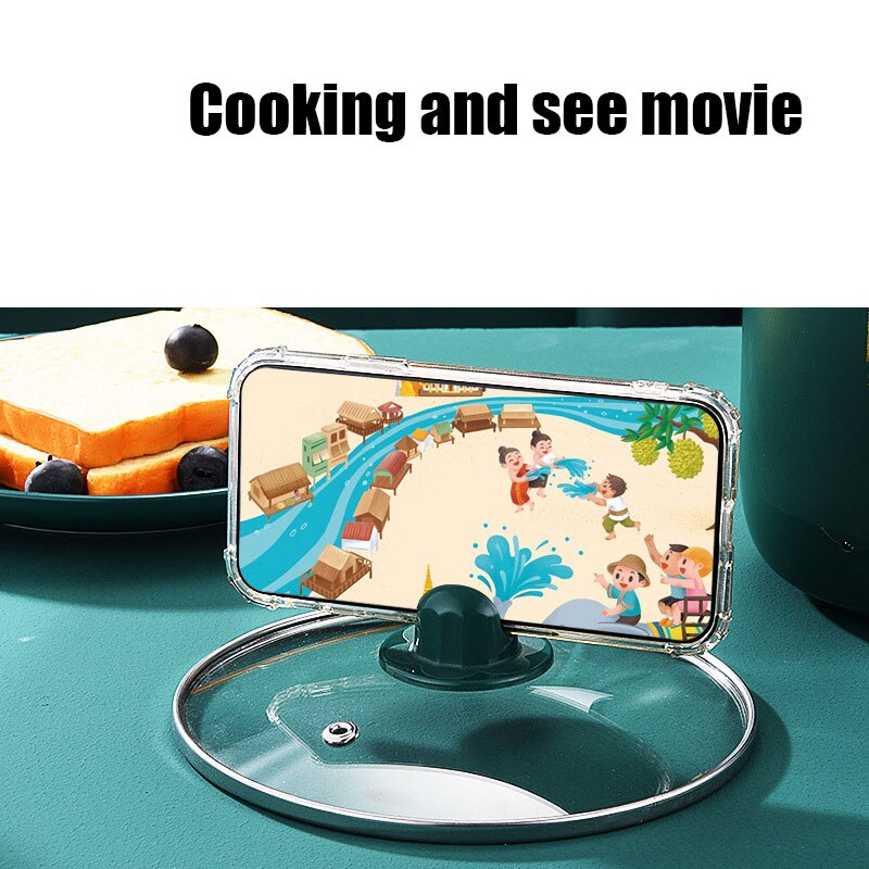 220V Mini Multifunction Electric Cooking Machine Household Single/Double Layer Pot Multi Electric Rice Cooker Non-stick Pan