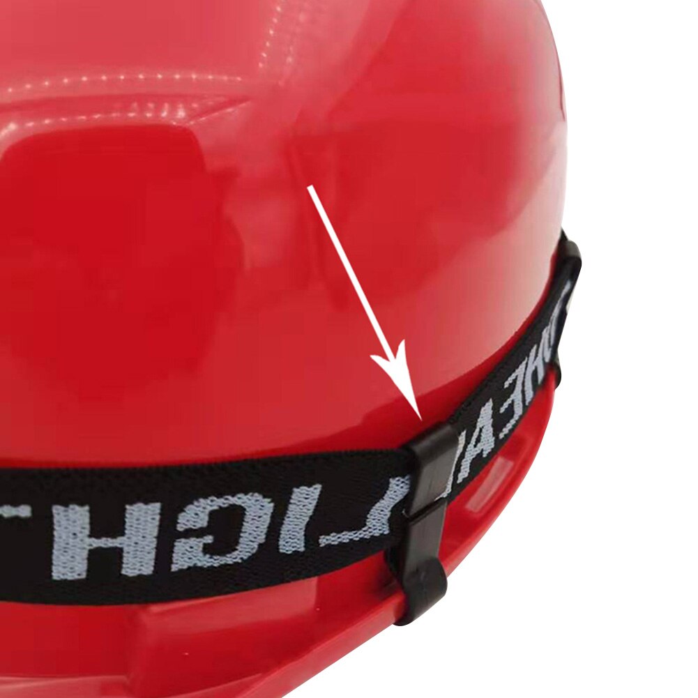 10Pcs Plastic Helmet Clips Attachment Head Light Clamps Black Set Headlamp Hard hat Safety Cap Hook Outdoor Tools