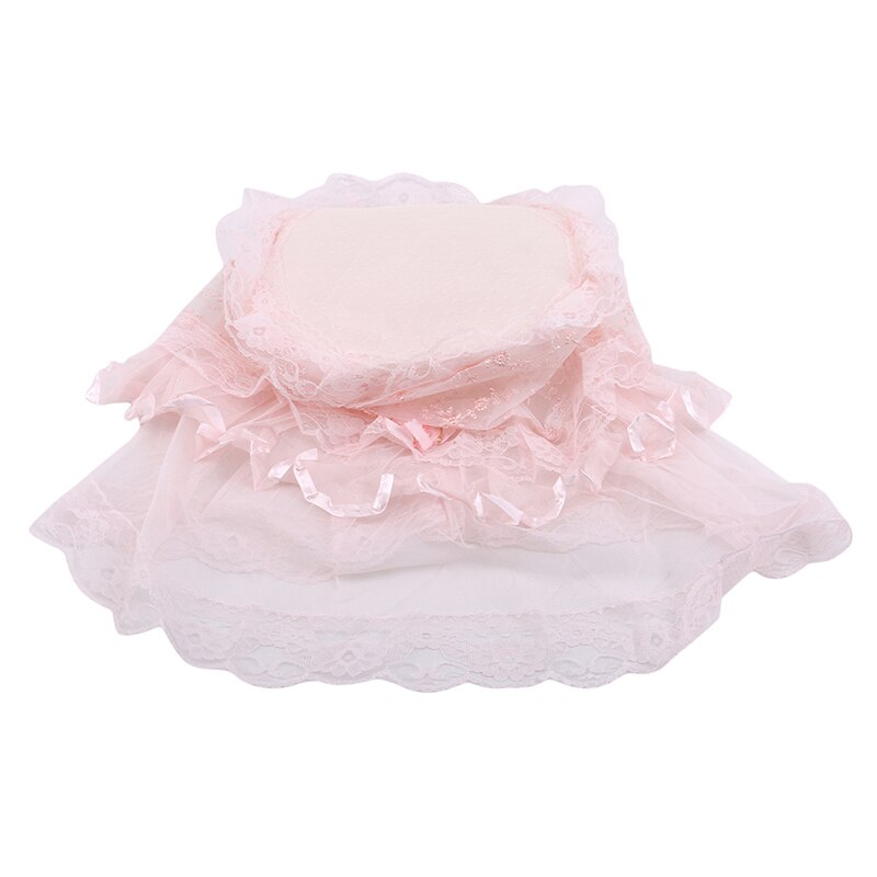1Pcs Country Plum Blossom Lace Fabric Water Dispenser Dust Cover Water Dispenser Cloth Cover Bucket Cover