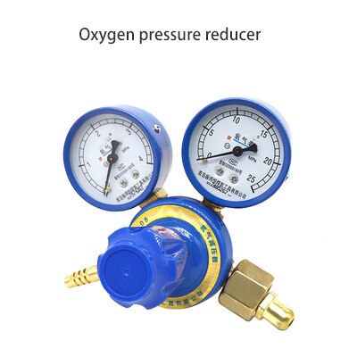 Oxygen/propan/acetylen/argon trykreduktionsregulator flowmåler gasregulator flowmåler argonregulatorventil: Iltmåler 2