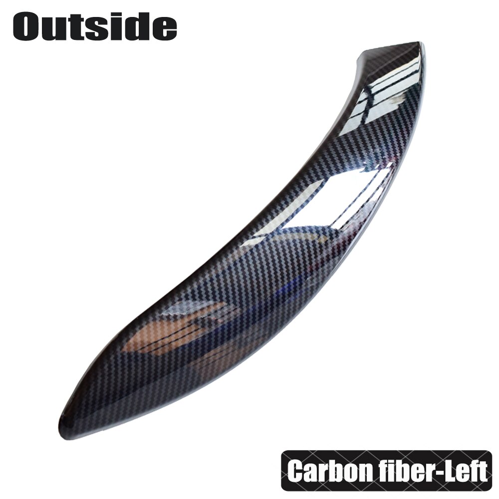 Auto Snap-In Interieur Deurklink Beschermen Trim Pull Carbon Textuur Voor Bmw 3 4 Serie F30 F31 f32 F33 F34 F35 F80 F82 -19