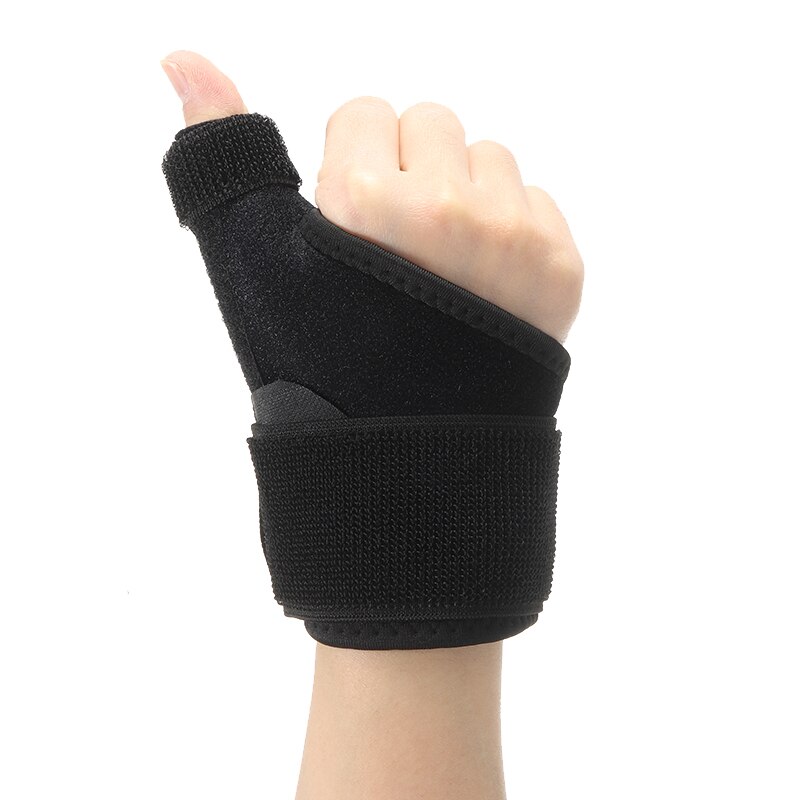 Elastic Thumb Protector Sports Brace Hand Wrist Care Support Splint Guard Basketball Sprain Fixed Thumb Stabilizer