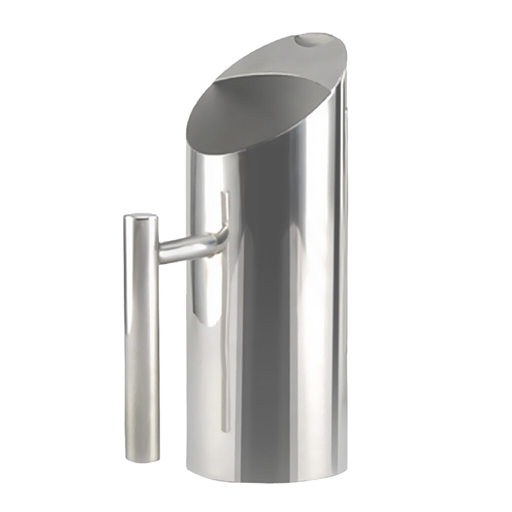 Water Pitcher Stainless Steel Ice Guard Jar Container Drink Pot Party 1L-2L