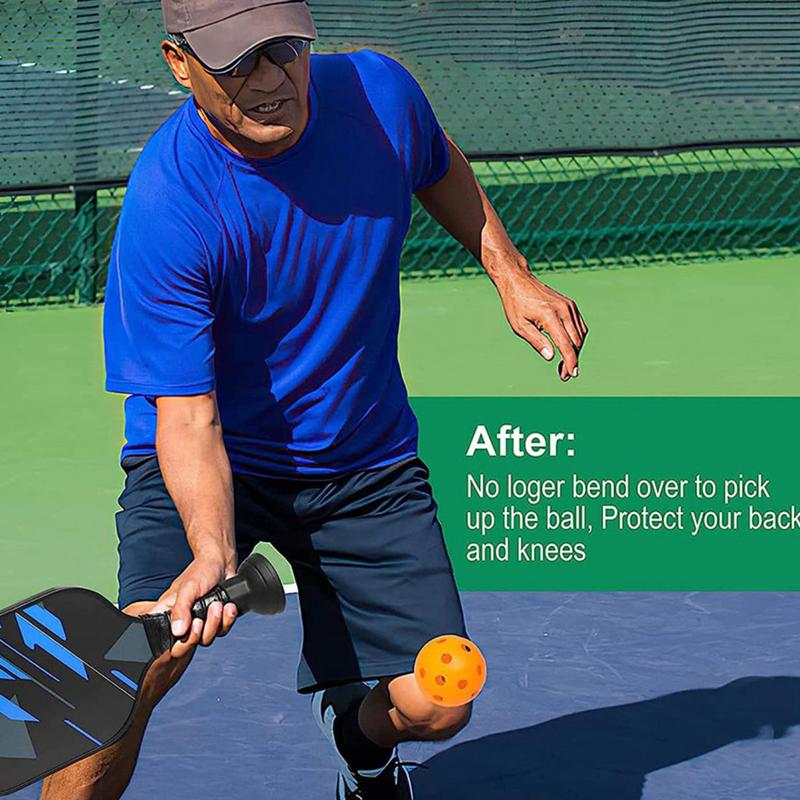 Tennis Ball Picker Upper Silicone Portable Tennis Picker Upper Table Tennis Picker Removable Tennis Ball Suction For Outdoor