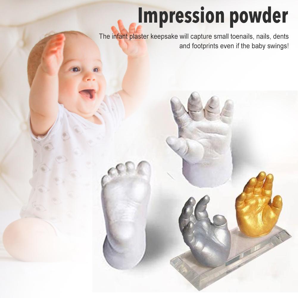 Baby Handafdruk Footprint Kit 3D Gips Casting Aandenken Hand Baby &#39;S Voet Lembrancinha De Baby Baby Souvenirs