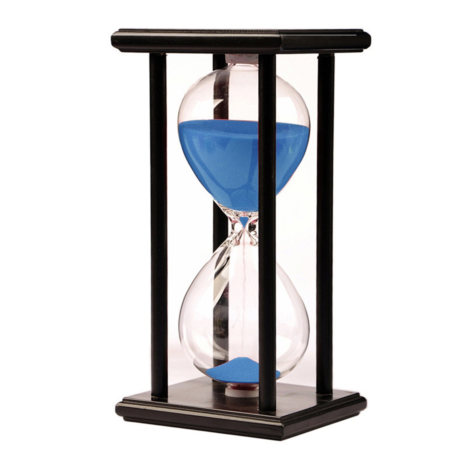 Multi Purpose Zandloper Zandloper Timer Verschillende Frame En Zand Kleur 30/60 Minuut Voor Decoratie B88: Orange