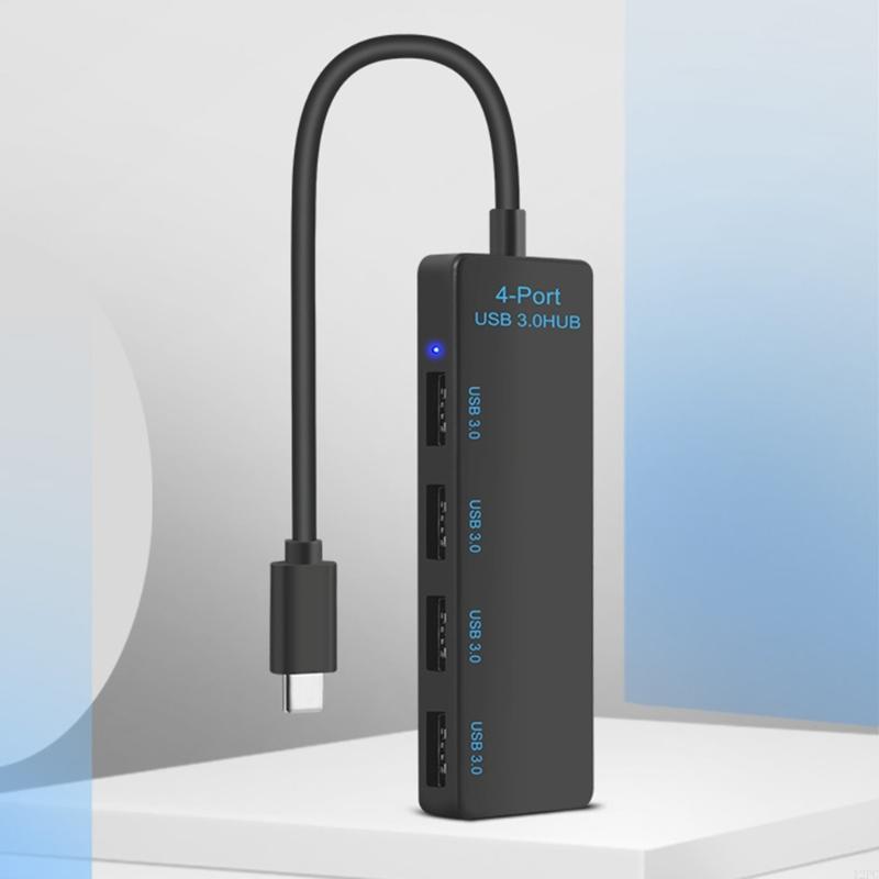 12PC USB C to 4x USB3.0 Hubs Connectors for PC Smartphone TV and Other Devices Supports 5Gbps Transfer