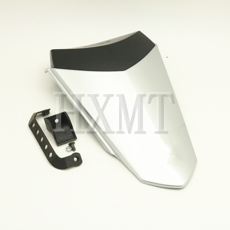 Para Yamaha YZF 1000 R1 , , , , , YZF R1 motocicleta azul Pillion asiento trasero cubierta a Solo asiento cuello carenado: silver