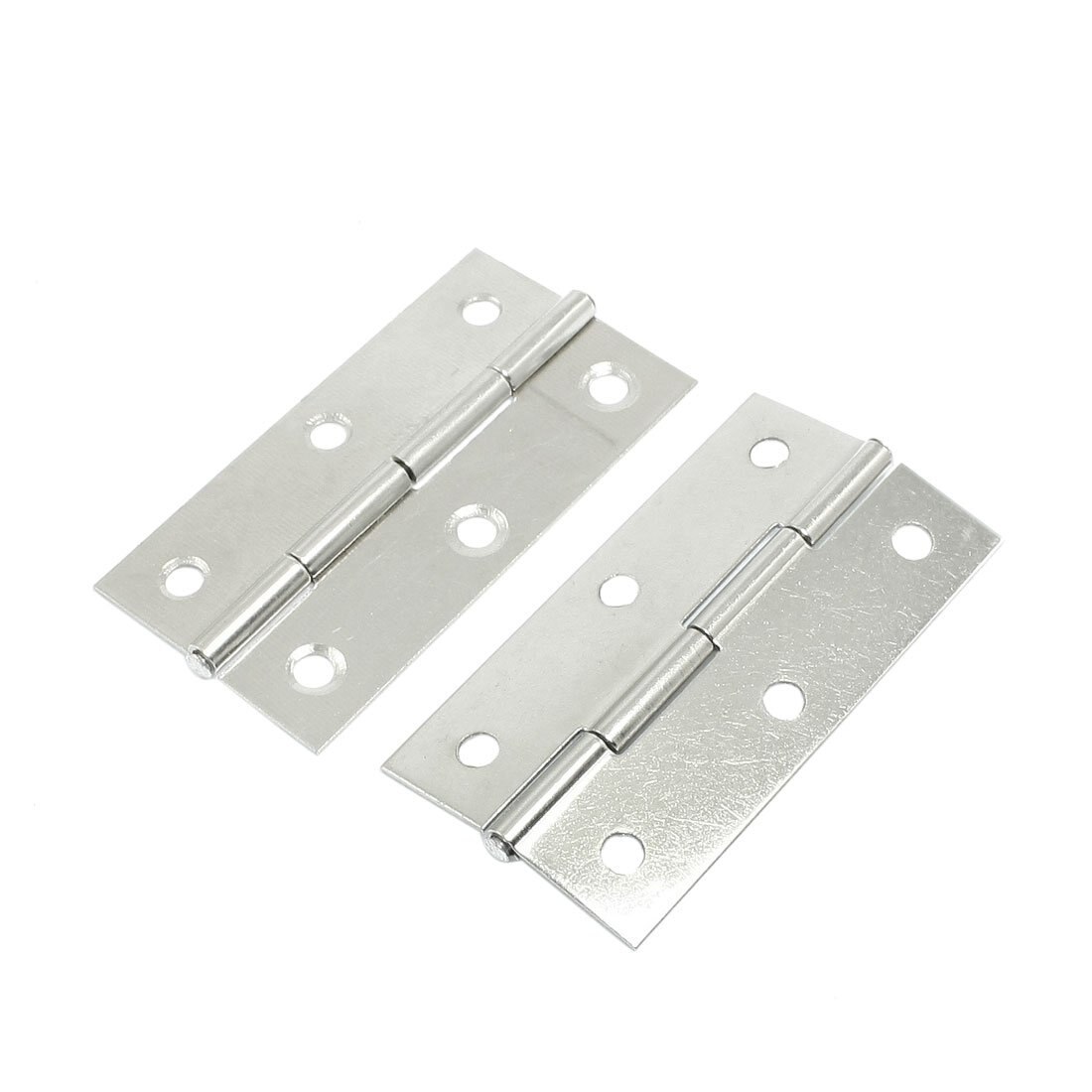 2.6" Polished Stainless Steel Home Door Butt Hinges Pair