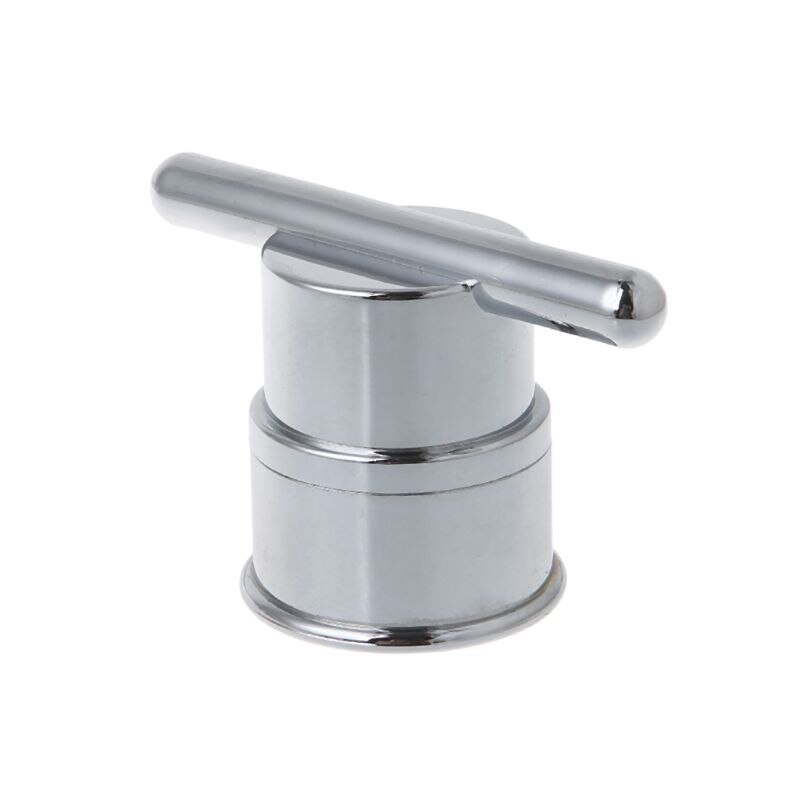 Electroplated Plastic Single Hole Shower Door Knob Handle For Interior Furniture Shower Cabin