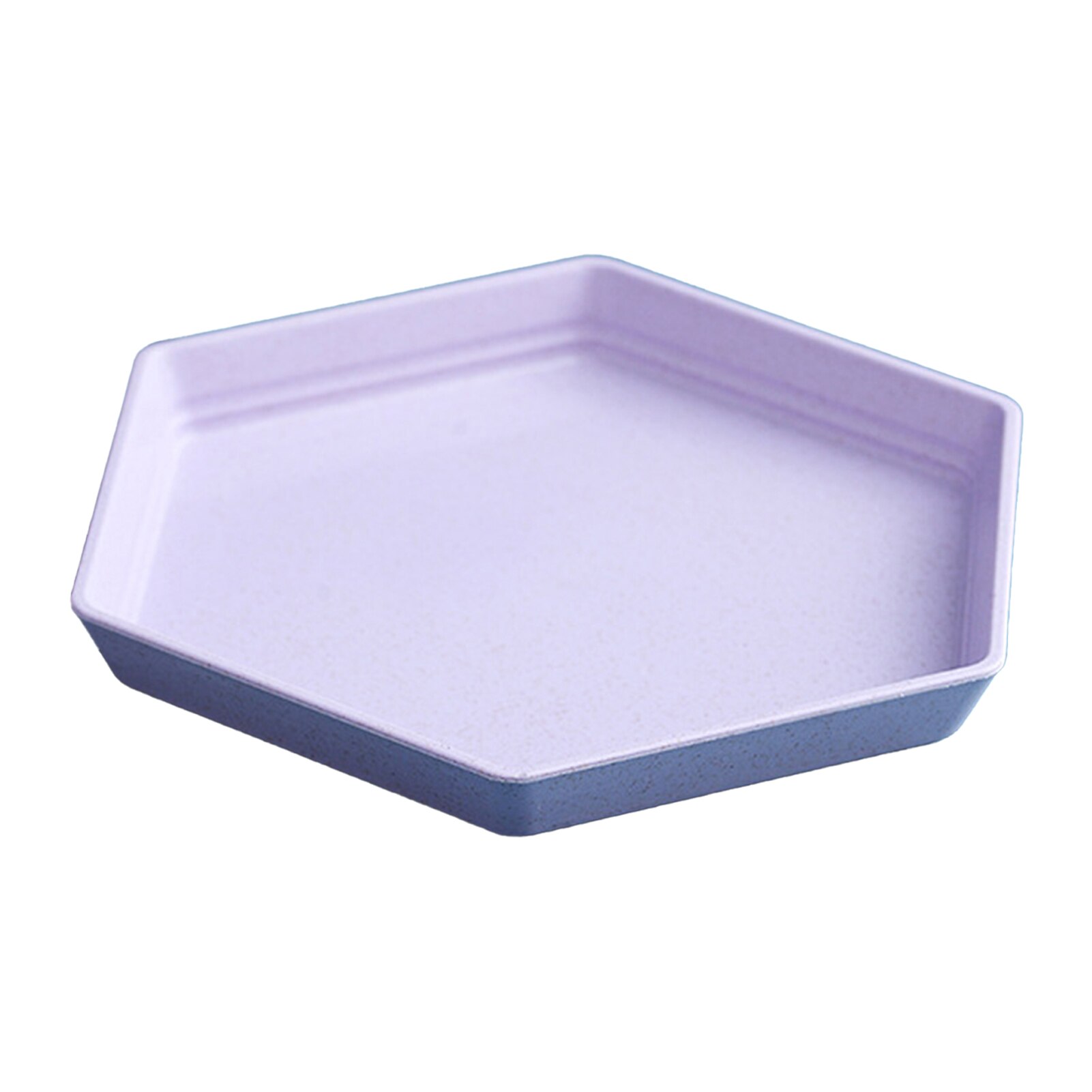 Wheat Straw Tableware Spit Bone Dish Household Plastic Wheat Dish Nordic Dining Garbage Dish Sauce Dish Small Square Plate: Purple