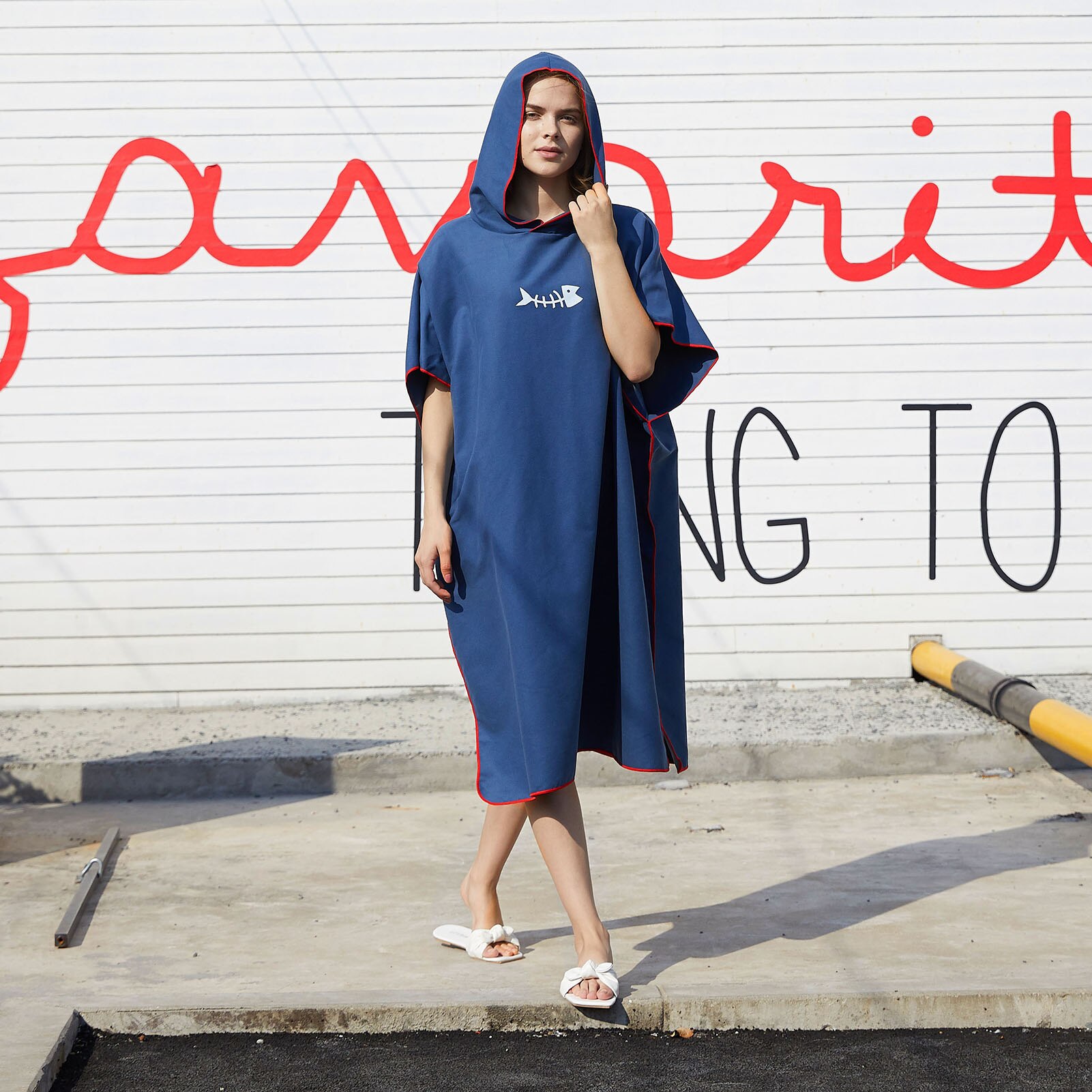 surfować ponczo ręcznik z kapturem z mikrofibry koc plażowy ręcznik kąpielowy ręcznik kąpielowy ponczo plażbyć winnym dla dorosłych