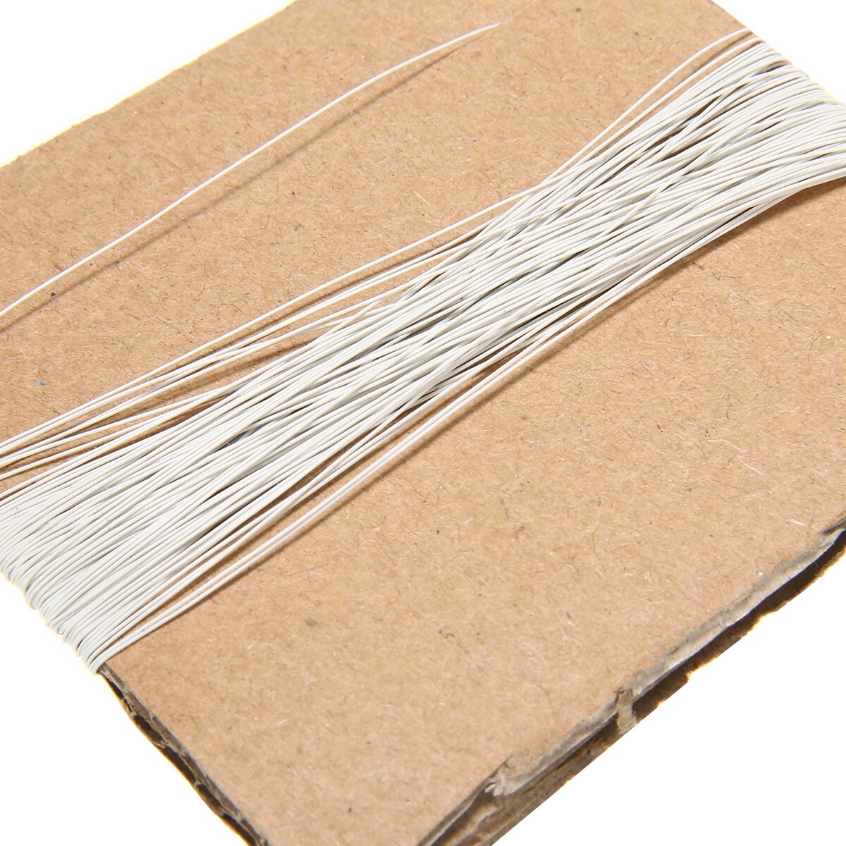 1pcs UL10064 36AWG 10m White 0.28mm Solder Micro Litz Stranded Wire Cable for Household Appliances