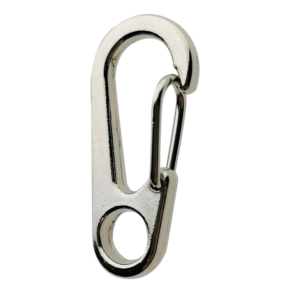 2pc 5Pcs 12Pcs Mini Outdoor Backpack Zinc Alloy Spring Snap Hook Camping Keychain Chain Carabiner Quick Clasp