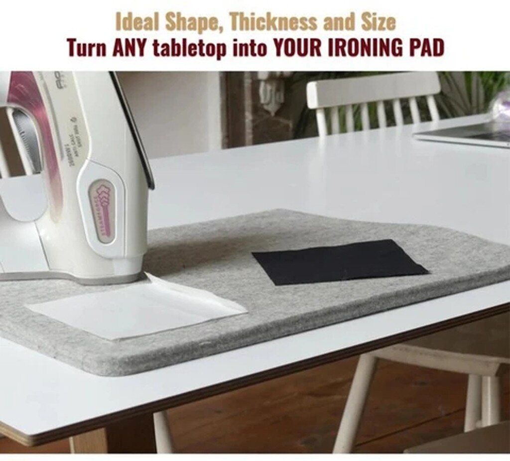 Strona główna prasowanie podkładka z filcu przenośna odporna na wysoką temperaturę podkładka robić prasowania nowozelandzka mata robić prasowania wełny łatwa prasa podkładka robić prasowania # R15