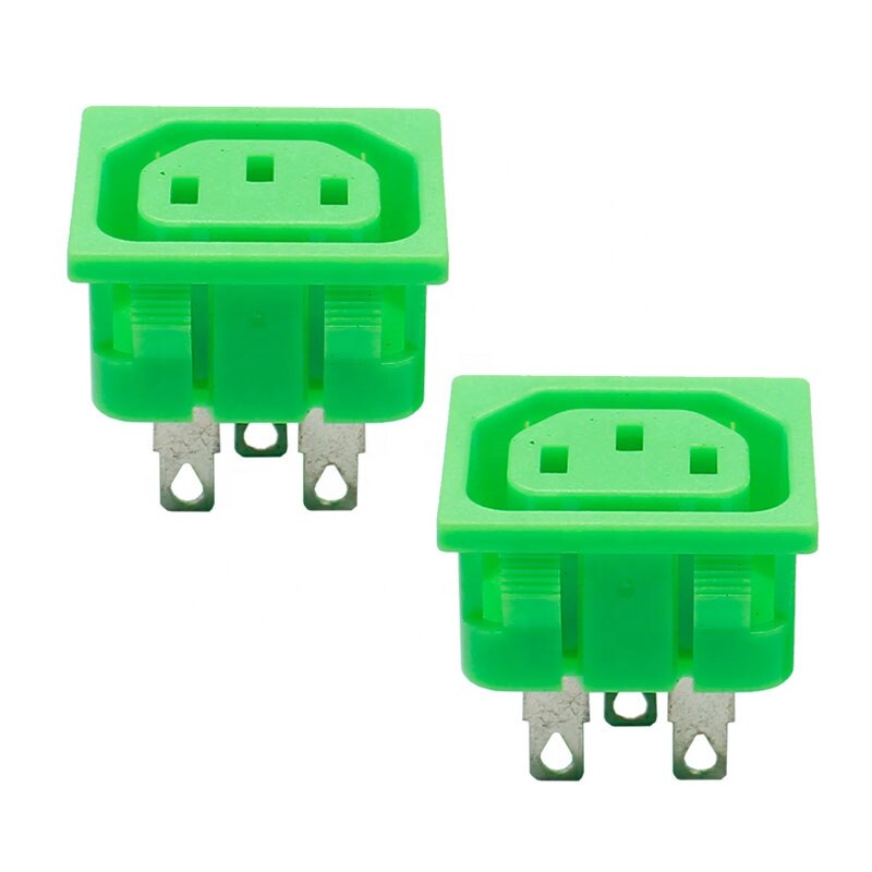 Mini female power socket iec c13 for general purpose