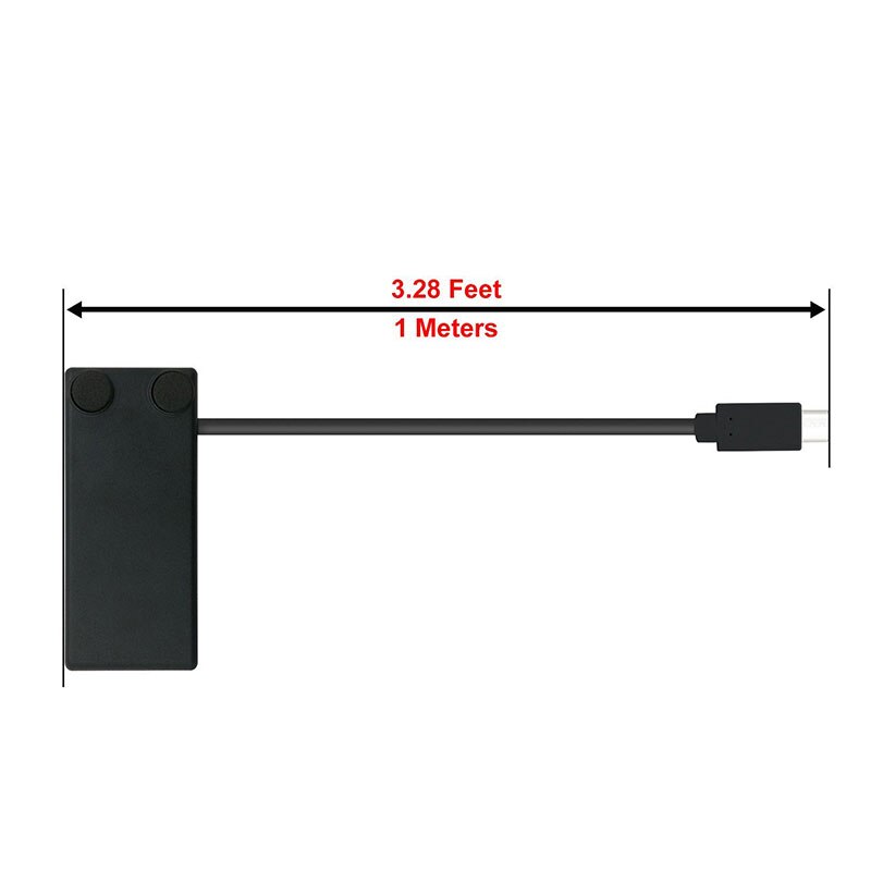 DOITOP Black Charging Extension Cable Nintend Switch Cable 10Gbps TV Dock Video Data Transfer 1M Extension Cord el