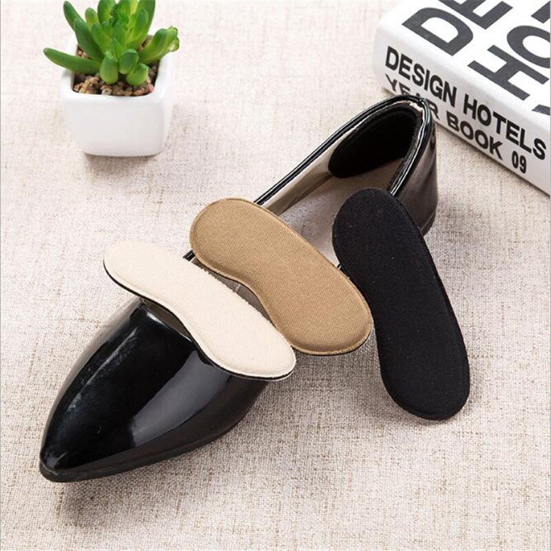 10Pcs=5Pair Shoes Insoles Insert Heels Protector Anti Slip Cushion Pads Comfort Heel Liners Cushion Pad Invisible Inserts Insole