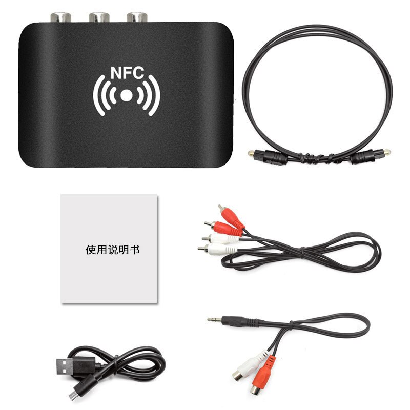 JINSERTA Wireless Auido Music 3.5mm RCA APTX A2DP AVRCP Adapter Bluetooth 5.0 Receiver Digital Analog Fiber Coaxial Adapters