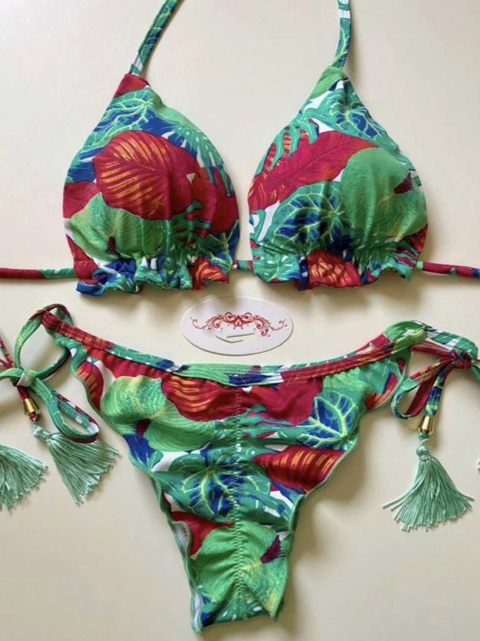 Bikini damedrakt badetøy sexy bikinisett push up svømming badedrakt dame badedrakter