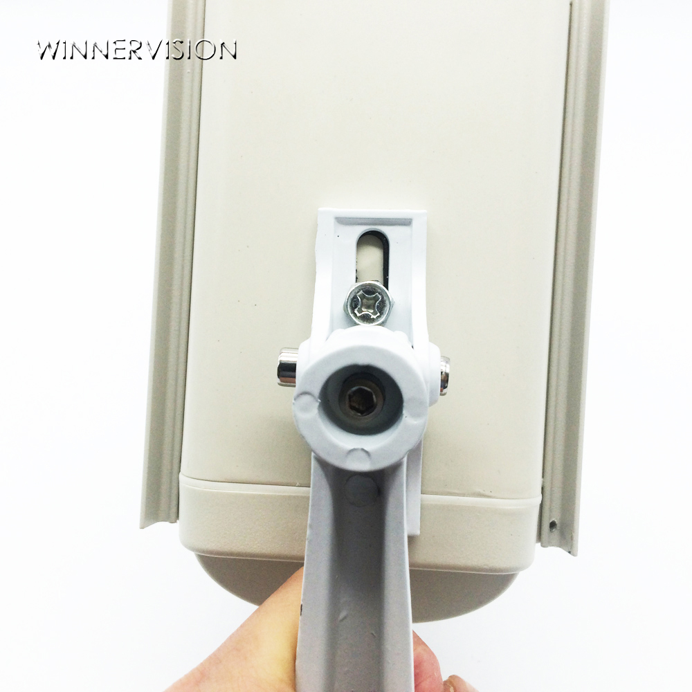 Zewnętrzne na zewnątrz kamera telewizji przemysłowej dom na zewnątrz wodoodporne antypoślizgowe futerał ochronny + regulowany uchwyt uchwyt montażowy na sufit i na ścianę stojak