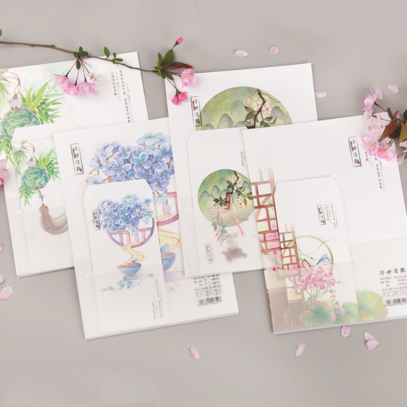 24 stks Briefpapier Brief Schrijven Papier Chinese Stijl Brief Papier Oude Bloem Kraft Letter Vintage Blad Schilderen Ontwerp Schrijven Brief Papier (Willekeurig Patroon 24 stks Briefpapier Brief Schrijven Papier Chinese Stijl Brief Papier Oude Bloem Kraft Letter Vintage Blad Schilderen Ontwerp Schrijven Brief Papier (Willekeurig Patroon