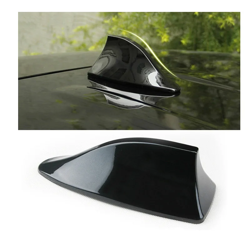 Car Radio Shark Fin Car Shark Antenna Radio FM Signal for All Automobiles Aerials Auto Exterior Styling Replacement Parts