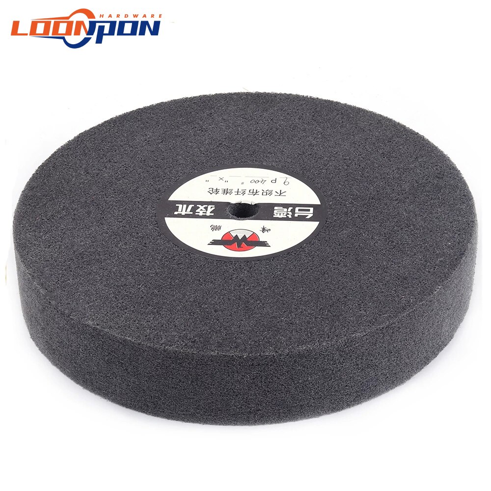 150mm Nylon Fiber Wheel Disc Polishing Buffing Buffer Pad Grinding Disc Wheel Abrasive Tool Bore 16mm 2Pcs