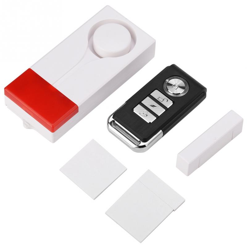 MR-18R Wireless Remote Control Door Vibration Magnetic Voice Alarm with Sound and Light