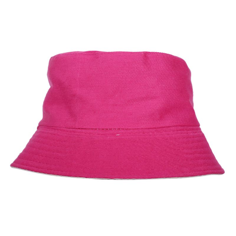 Hotadults bomull bøtte lue sommer boonie beach festival sun cap beach sport lue: Rose