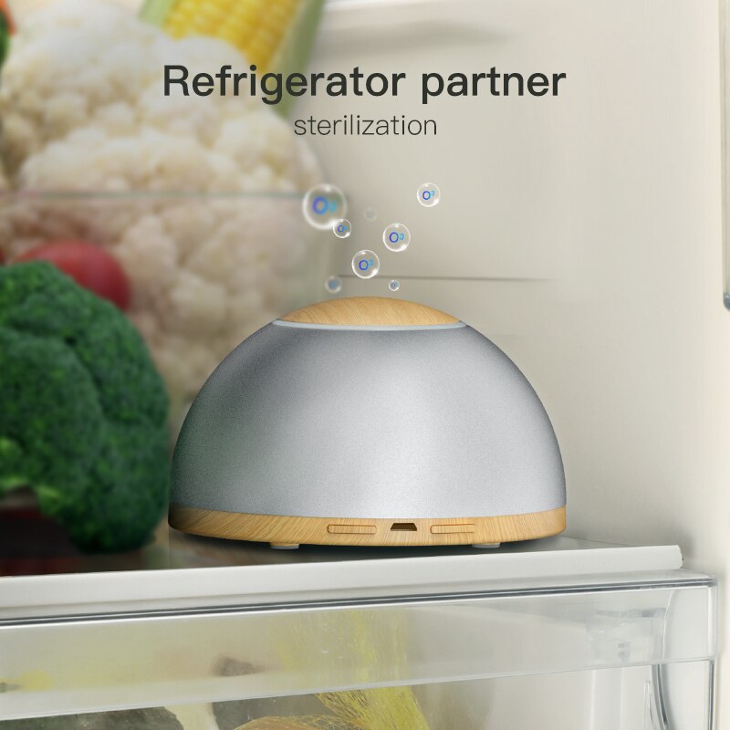 GX. Diffuseur purificateur d'air à l'ozone désinfecteur batterie désodorisant désodorisant enlever le stérilisateur d'air au formaldéhyde tue les bactéries