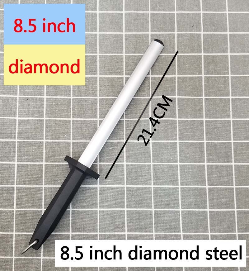 8.5 10 12 inch carbon diamond sharpening rob sharpening stone steel knife sharpener kitchen tools blade sharpener: 8.5 inch diamond