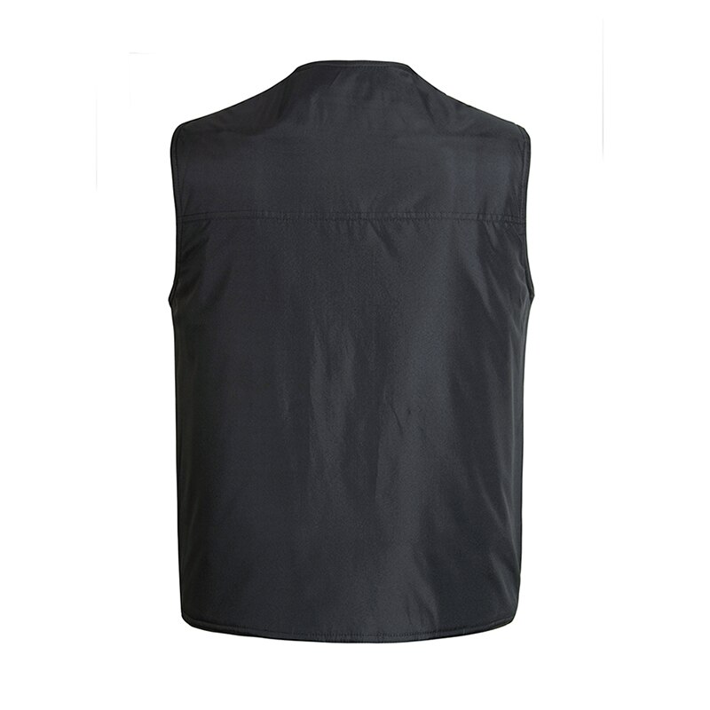 Gilet Classique Multi-poches Pour Hommes, Gilet Sans Manches, Solide