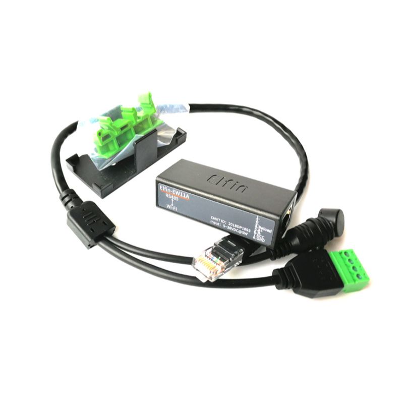 Serial Port RS485 to WiFi Device Server Module Elfin-EW11A Support TCP/IP Telnet Modbus TCP Protocol Data Transfer via WiFi: extended pin kit