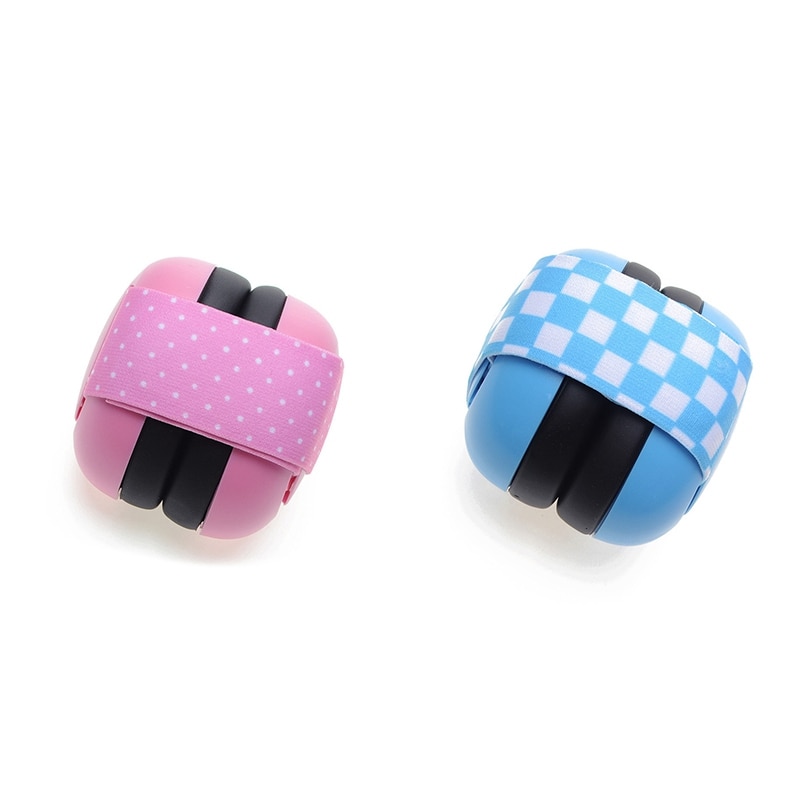 ABDB-Infant Anti-Noise Earmuffs Elastic Strap Ear Protection Baby Earmuffs Soundproof Hearing Noise Reduction Headphone Ear Prot
