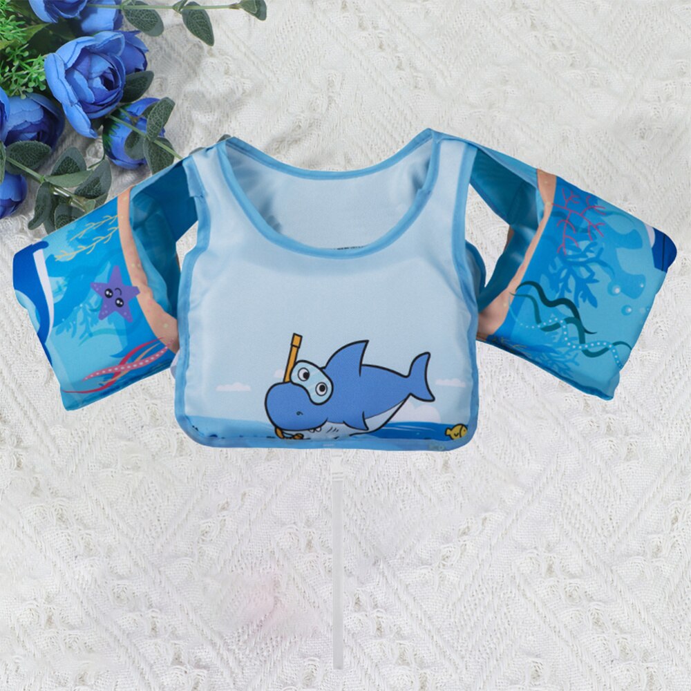 1Pc Leren Zwemmen Vest Childrens Leven Cartoon Zwemmen Drijfvermogen Vest Childrens Leven