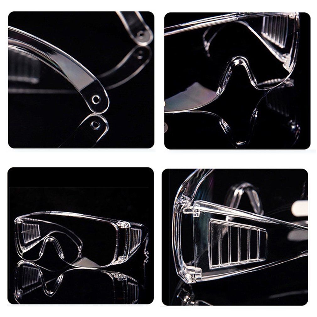 Transparent Goggles Protective Glasses Anti-fog Anti-ultraviolet Isolation Glasses Lab Anti Fog Adjustable Eyewear