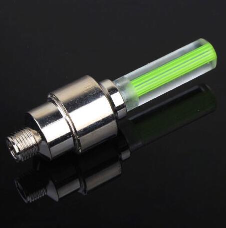 2 stücke Heißer induktion fahrrad Rad speichen LED-leuchten lampen Reifen Bewegung Neon- Licht Lampe Für Fahrrad Auto Motorrad Fahrrad zubehör: Gelb