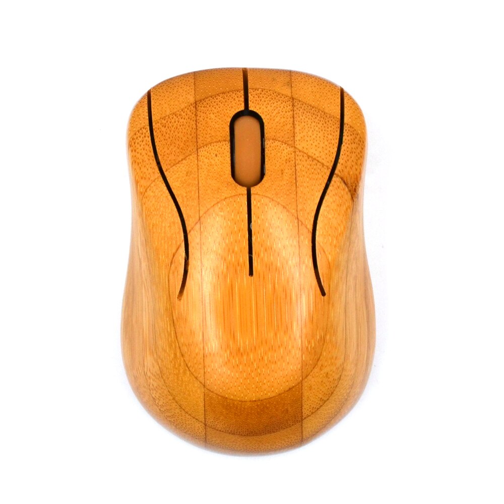 Techase Wooden Slim Teclado E Mouse Sem Fio Wireless Keyboard and Mouse Bamboo Mini Keyboard and Mouse Combo For Laptop