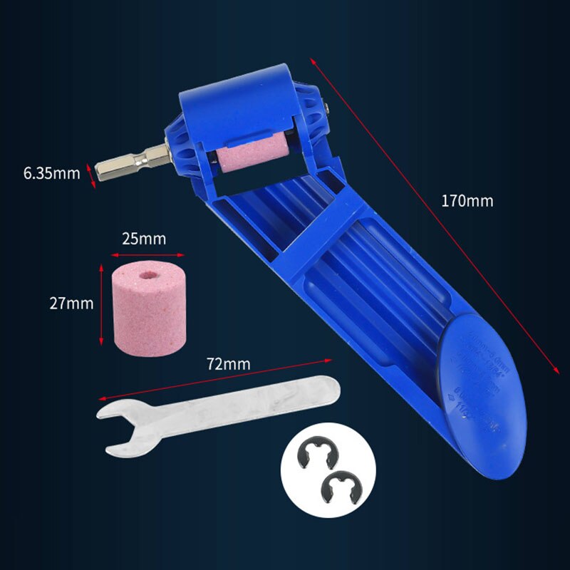 Corindón de rueda afilador de brocas para taladro de taladro portátil poco alimentado piezas de herramientas de perforación sacapuntas herramientas