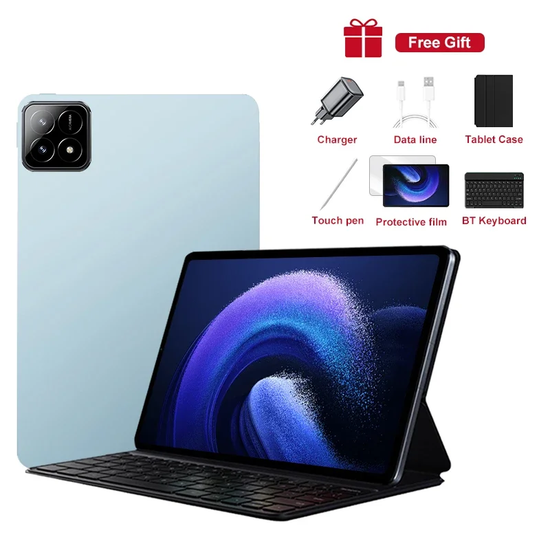 2025 Global Mi tablet Android 14 Pad 6S Pro 16GB 1TB Snapdragon 8 Gen2 4K HD 5G WIFI SIM Bluetooth WPS 10000mAh xioami tabletten: 12.4 / Rood