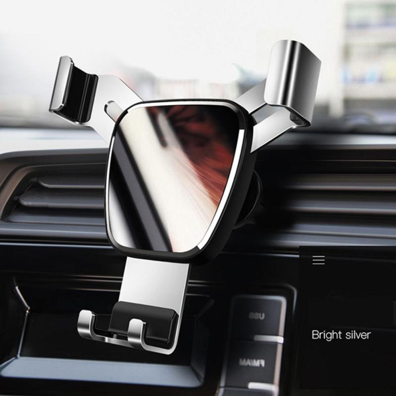 Biltelefonholder mobiltelefonholder til biltelefon stativ fast fast beslag understøtter tyngdekraftsfølende autoprodukter: 01