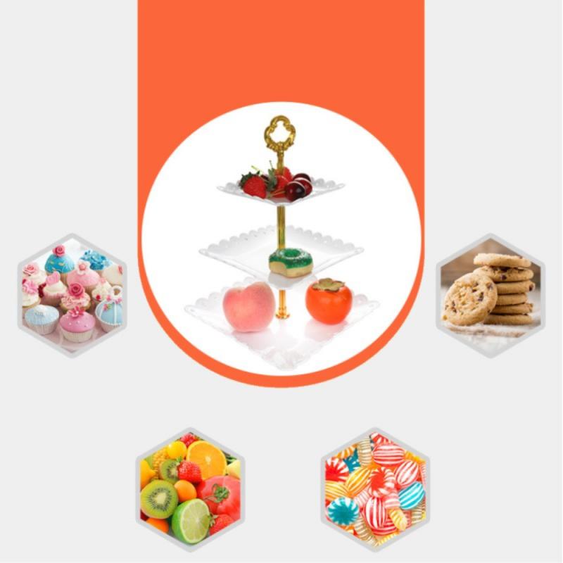 European Style Fruit Trays Plastic Dessert Plate Candy Dish Candy Tray For Home Living Room Fruit Plate Snack Plate Fruit Basket