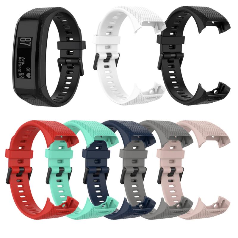 Smart Horloge Armband Geschikt Voor Garmin Vivosmart Hr Strap Siliconen Vervanging Polsband Sport Horlogeband Smart Accessoires
