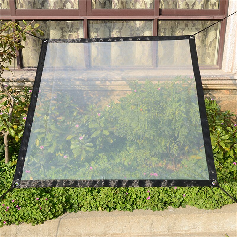 Pe plast regntæt film bonsai sukkulenter husly drivhus holde varm støvtæt transparent film regn presenning