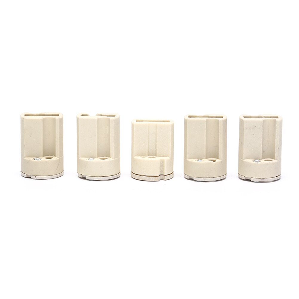 G9 Lamp Base 110-220V 3A Ceramic Socket G9 Type Halogen Lamp Holder Ceramic Lamp Bases 5pcs/lot